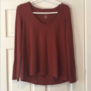 Red sweater, SUPER SOFT.